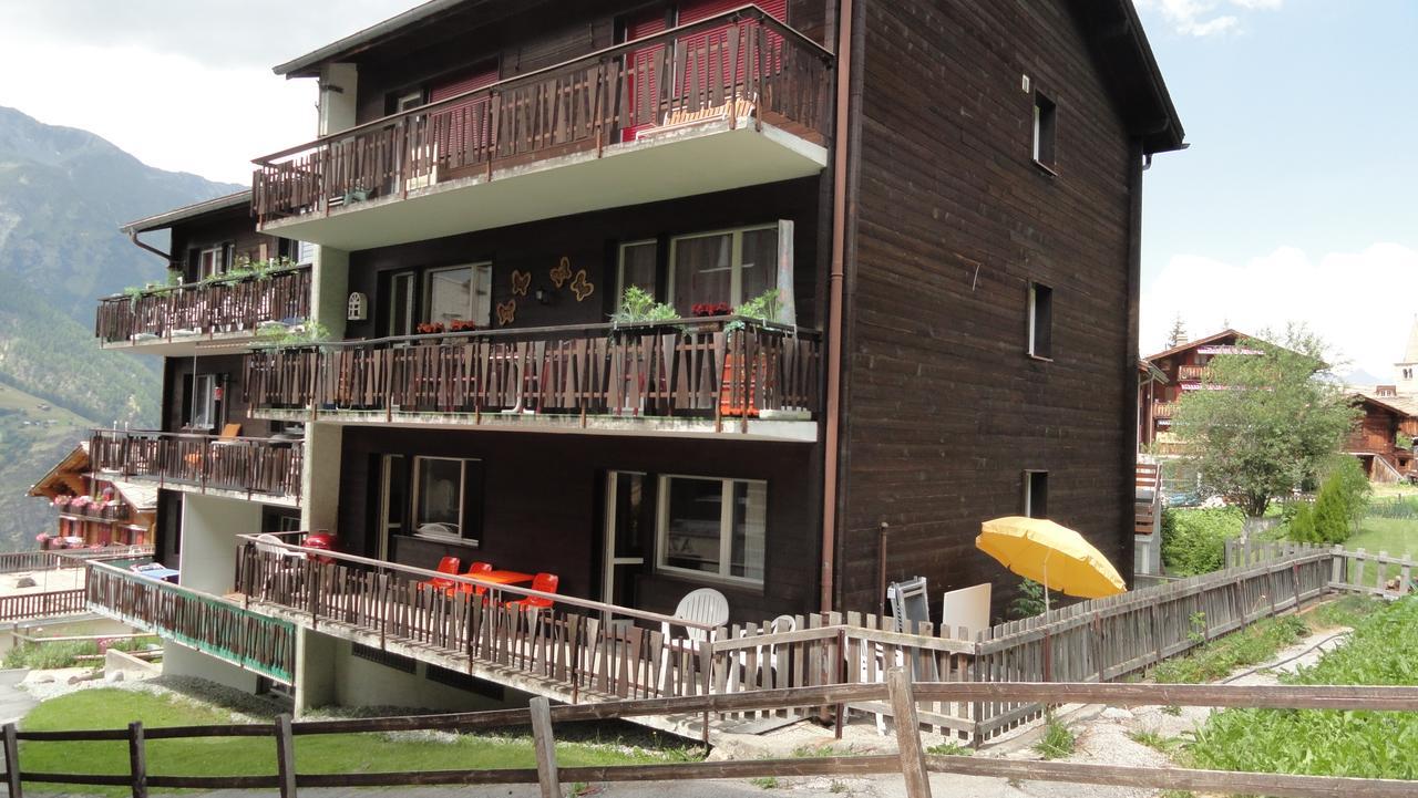 Haus Silberblick Anrig Apartment Grächen Exterior photo