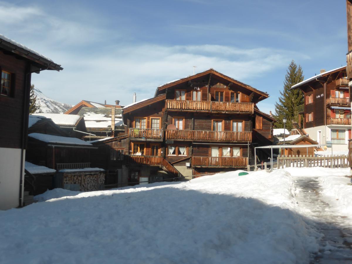 Haus Silberblick Anrig Apartment Grächen Exterior photo